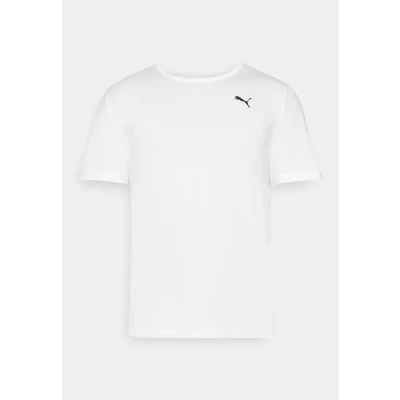 Image of Puma TAD Essentials Solid CAT Basic Tshirt, Men&#039;s, Size: Medium, White