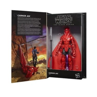 Image of Star Wars The Black Series Carnor Jax 15 cm scale Lucasfilm 50th Anniversary Crimson Empire Action Figure