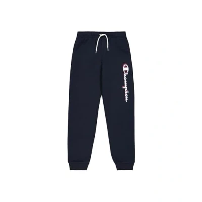 Image of Champion Boy&#039;s Legacy Boy Big Logo Sweatpants, Blue, 13 14 Years