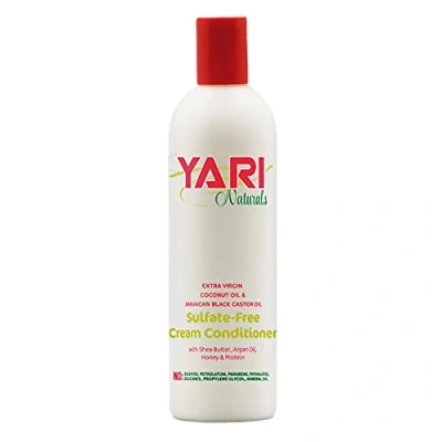 Image of Yari Naturals Coconut Oil Jamaican Black Castor Cream Conditioner 375 ml