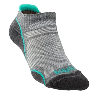 Image of Bridgedale HIKE Ultralight T2 Merino Performance Low Women&#039;s Large Mid Grey / Surf