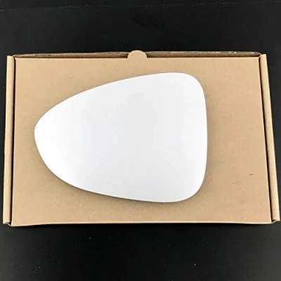 Image of Stick on Wing Mirror Glass fits Vauxhall Zafira Tourer Reg 2011 to 2020 Left Passenger Side