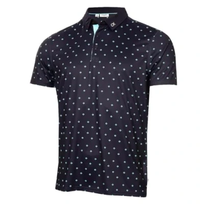 Image of Calvin Klein Mens Riverton Polo Shirt Navy L
