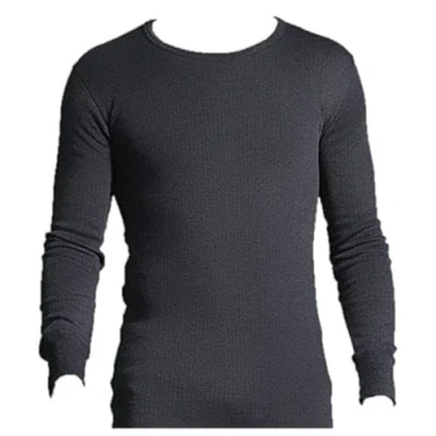Image of 1 Pack Charcoal Long Sleeved Thermal Vest Men&#039;s XX Large Heat Holders