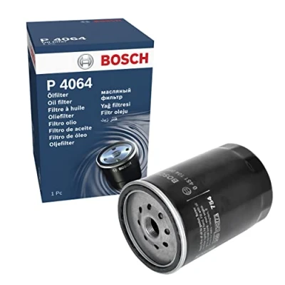 Image of YSC14231200C Oil Filter BOSCH 0 451 104 064 13/16&quot; 16 UN Spin on