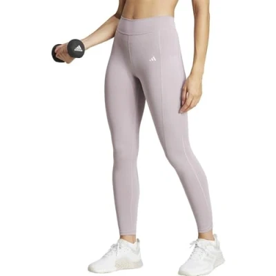 Image of adidas Women&#039;s Optime 7/8 Leggings, preloved fig, XS
