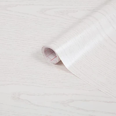 Image of Vinyl Warehouse 15m x 67cm d c fix Pearl Whitewood Sticky Back Furniture &amp; Kitchen Wrap (200 8146)