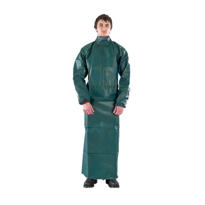 Image of Ansell 4000 Apron with Sleeves Ultrasonically Welded &amp; Taped Model 215 XL