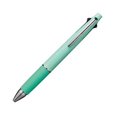 Image of Uni Jetstream Multi Pen 4 and 1, 0.5mm Ballpoint (Black, Red, Blue, Green) Mechanical Pencil, Pale Green (MSXE5100005.52)