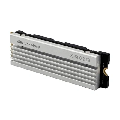 Image of LinkMore XE600 2TB M.2 2280 SSD, PCIe Gen4 NVMe Internal Gaming Solid State Drive with Heatsink, Up to 7200 MB/s, Compatible Playstation 5, PS5