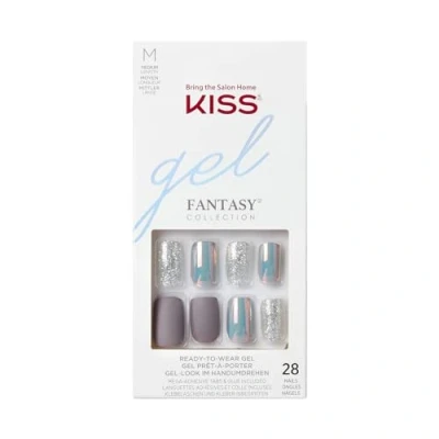 Image of KISS Glam Fantasy Collection, Wake Up Call, Special FX Gel Nails, Includes 28 False Nail Glue, File, and Manicure Stick