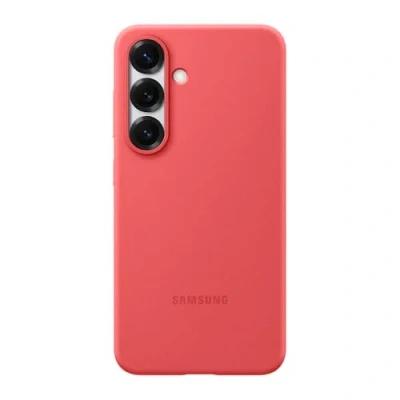 Image of Samsung Silicone Back Cover Red Galaxy S25