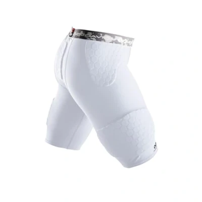 Image of Mcdavid 7991 HexPad Wrap Around Basketball Short White XX Large