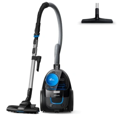 Image of Philips FC9331 / 09 bagless vacuum cleaner PowerPro Compact (900W, 1.5 L dust volume, integrated brush) , Black