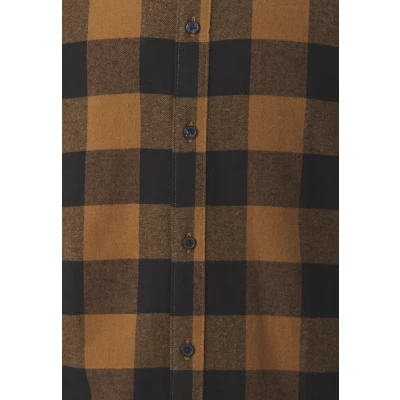 Image of Only &amp; Sons Onsgudmund Checked Shirt Shirt, Men&#039;s, Size: XXL, Brown
