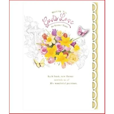 Image of Hallmark Religious Easter Card Wishing You God&#039;s Love at Time