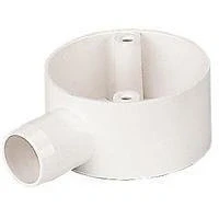 Image of 20MM White Pvc Conduit Stop End Terminal Box