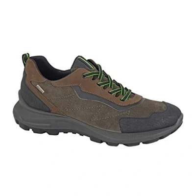 Image of Imac Mens Leather Lace Up Casual Shoes (9 UK) (Brown)