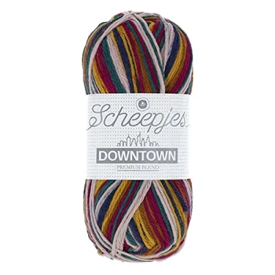 Image of Scheepjes Downtown 400 After Dark Yarn 5x50g