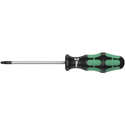 Image of Wera 05138262001 Kraftform Plus 367 Torx Screwdriver, TX 20 Head, 4&quot; Blade Length