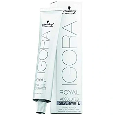Image of Schwarzkopf Igora Permanent Silver White 60ml Pastelizer