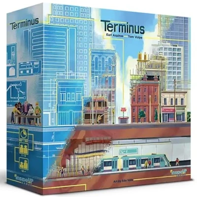 Image of Inside Up Games Terminus Board Game Ages 12+ 1 5 Players 25 Minutes Playing Time