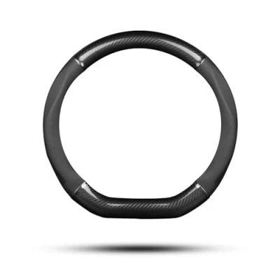 Image of Car Steering Wheel Cover, for Peugeot 208 GTI GT Line 2013 2019 Premium Antiskid All Inclusive Protector auto parts,D type B