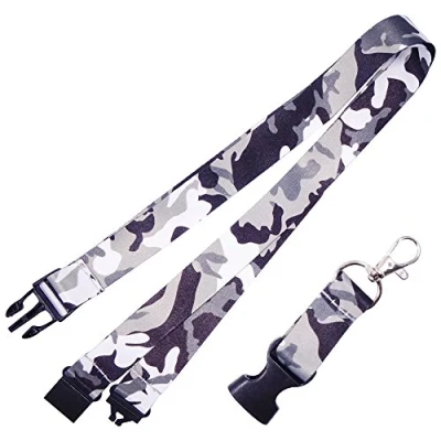 Image of WLOT Lanyard Neck Strap, Two Sided Printing in Full Colour and for Mobile Badge Holder, Card Key Keychain