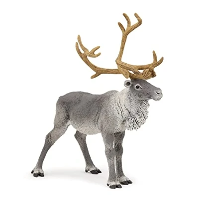 Image of Papo WILD ANIMAL KINGDOM Tiere Figurine, 50117 Reindeer, Multicolour