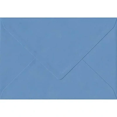 Image of C5 Coloured Envelopes for A5 Greeting Cards Wedding Invitations &amp; Crafts (162x229mm) Pack of 40 (Blue)