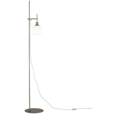 Image of Erich Floor Lamp Nickel, 1 Light, E14