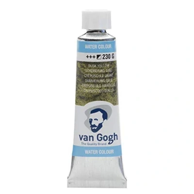 Image of Van Gogh Aquarell Dusk Yellow 230 Tube 10 ml