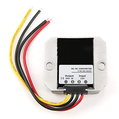 Image of DC Converter 12V Step Up to 24V Boost Waterproof Power Supply Transformer Voltage Module 1A 24W