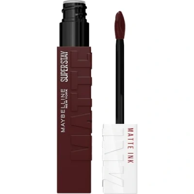 Image of Maybelline Superstay Matte Ink Longlasting Liquid, Red Lipstick, Up to 12 Hour Wear, Non Drying, 50 Voyager