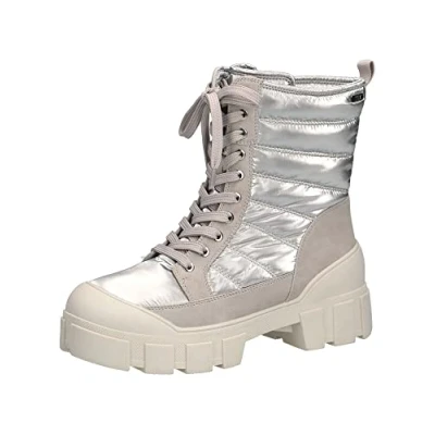 Image of Caprice Women&#039;s 9 26220 29 Ankle Boot, Silver Comb, 5 UK