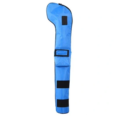Image of Golf Bag Nylon Portable Waterproof Children Soft Foldable Club for Outdoor Practice Training(Blue)