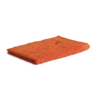 Image of Möve Superwuschel guest towel 30 x 50 cm made of 100% cotton, red clay