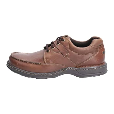 Image of Hush Puppies Men&#039;s Randall Ii Derbys, Brown, 11 UK
