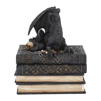 Image of Nemesis Now Secrets Of The Dragon Box 19cm Black