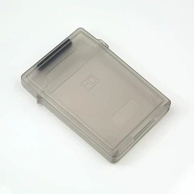Image of (Pack of 2) Plastic Storage Enclosure Box Case for 2.5 Inch SSD HDD Hard Disk Drive 2.5&#039;&#039;