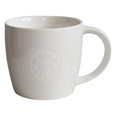 Image of STARBUCKS Coffee Mug White Collectors Classic 20oz