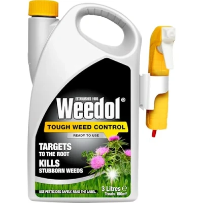 Image of Weedol Tough Weedkiller, ready to use weed control, 3L