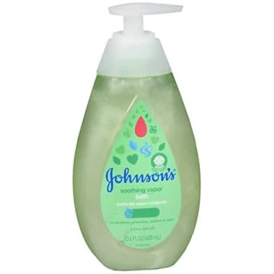 Image of Johnsons Baby Soothing Vapor Bath 13.6 Ounce (400ml)