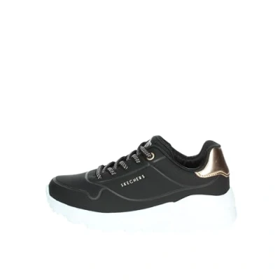 Image of Skechers Girl&#039;s UNO LITE Sneaker, Black, 5 UK