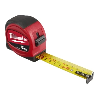 Image of Milaukee 0 Compact Bandmaá 5 Mnicht 25 mm Wide Magnetic Tape 48227706VE 1 , Red