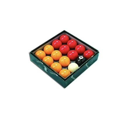 Image of Aramith Premier Red Yellow 2&quot; Pool Balls with 1 7/8&quot; White