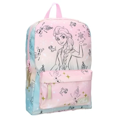 Image of Kidzroom Backpack Frozen Feeling Special Unisex School bag for kids, Size: One Size, Pink