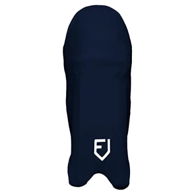 Image of FORTRESS Cricket Pad Covers 9 Colours Batting Pads Wicket Keeper (Wicket Pads, Navy)