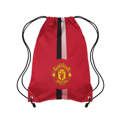 Image of FOCO Officially Licensed Ultra Action Drawstring Football Bag (Manchester United FC)