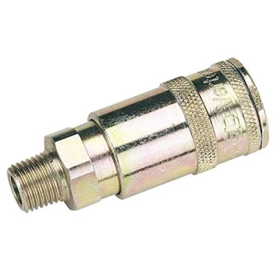 Image of Draper 1/4&quot; BSP Taper Male Thread Vertex Air Coupling